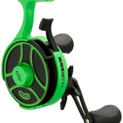13 Fishing Black Betty Free Fall Ghost Ice Reel Radioactive Pickle L/H