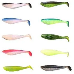 9ers Lures 9ers 6" Shad Replacement Packs