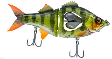 Chasebaits PropDuster Glider Swimbait - 6.5in - Perch