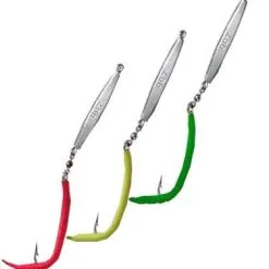 OB Fish Company Chopper Assorted Tube Rigged Diamond Back Smooth Jig Lures