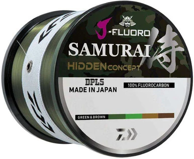 Daiwa J-Fluoro Samurai Hidden Concept Fluorocarbon Line 12lb - 1000yd