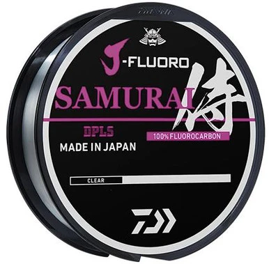 Daiwa J-Fluoro Samurai Fluorocarbon Line - 6lb - 220yds