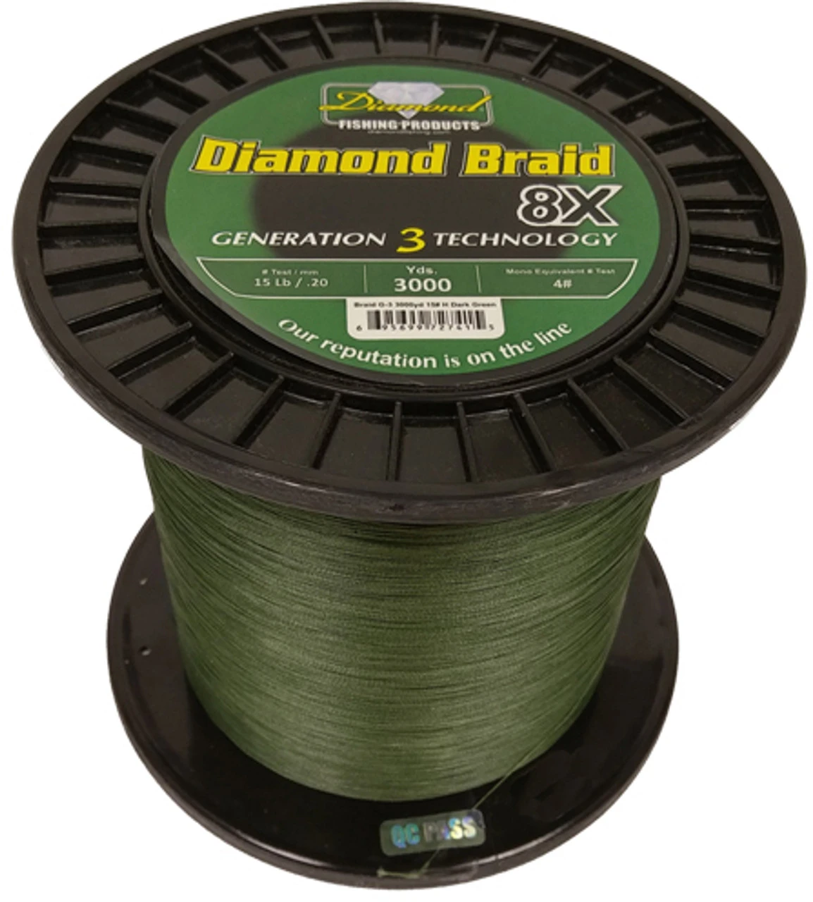 Momoi Diamond Braid Generation III 8X Braided Line - Green