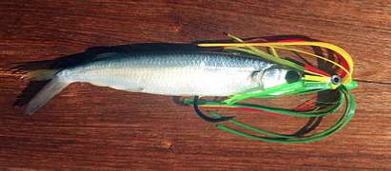 Fish DownSea Tuna Flare Lure - Rasta - Image 2