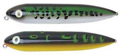 Heddon Lures Heddon X9225 Zara Spook Puppy Lures G28 G Finish Pearl/Red