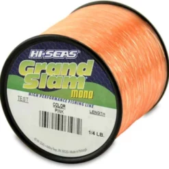 Hi-Seas Grand Slam Mono 1/4 Lb. Spool Pink
