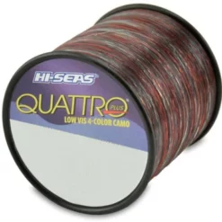 Hi-Seas Quattro Plus Low-Vis Camo Line 1/4 Lb. Spool