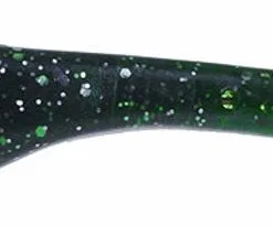 Hyperlastics Dartspin Lure - 4.5in - Green Bait/Silver