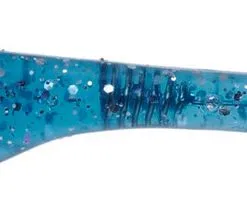 Hyperlastics Dartspin Lure - 7in - See-Through Blue/Silver