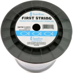 Izorline 002568 First String Heavy-Duty Mono Line - 50lb - Blue - 1kg Bulk Spool