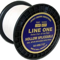 Jerry Brown Line One Hollow Core Spectra Braided Line 600yds