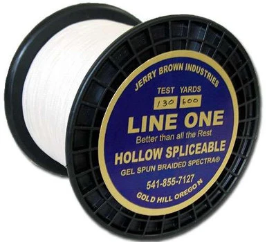 Jerry Brown Line One Hollow Core Spectra Braided Line 600yds