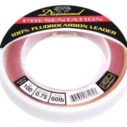 Momoi Diamond Presentation Fluorocarbon-100ft Coils