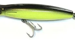 Northbar Tackle Jr. Bottle Darter Lure - Black/Chartreuse/White