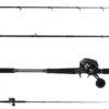 Ocean Tackle International Pitch Black Inshore OTI-PBI701MHFA/Daiwa Lexa LX-HD3000-H-P Combo