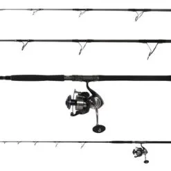 Ocean Tackle International OTI-TS27680120 Popping Rod/Daiwa Certate SWG18000H SW Spinning Reel Combo