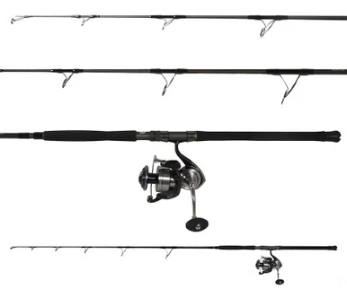 Ocean Tackle International OTI-TS27680120 Popping Rod/Daiwa Certate SWG18000H SW Spinning Reel Combo