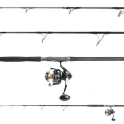 Ocean Tackle International OTI-TS284060 Popping Rod/Daiwa SALTIGA14000-XH Spinning Reel Combo