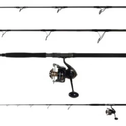 Ocean Tackle International OTI-TS286080 Popping Rod/Daiwa SALTIGA18000-H Spinning Reel Combo