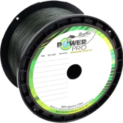 Power Pro PowerPro Braided Spectra Fiber Fishing Line Moss Green 1500 Yds.