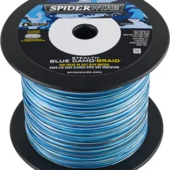 Spiderwire Stealth Blue Camo Braid 3000yd Spools