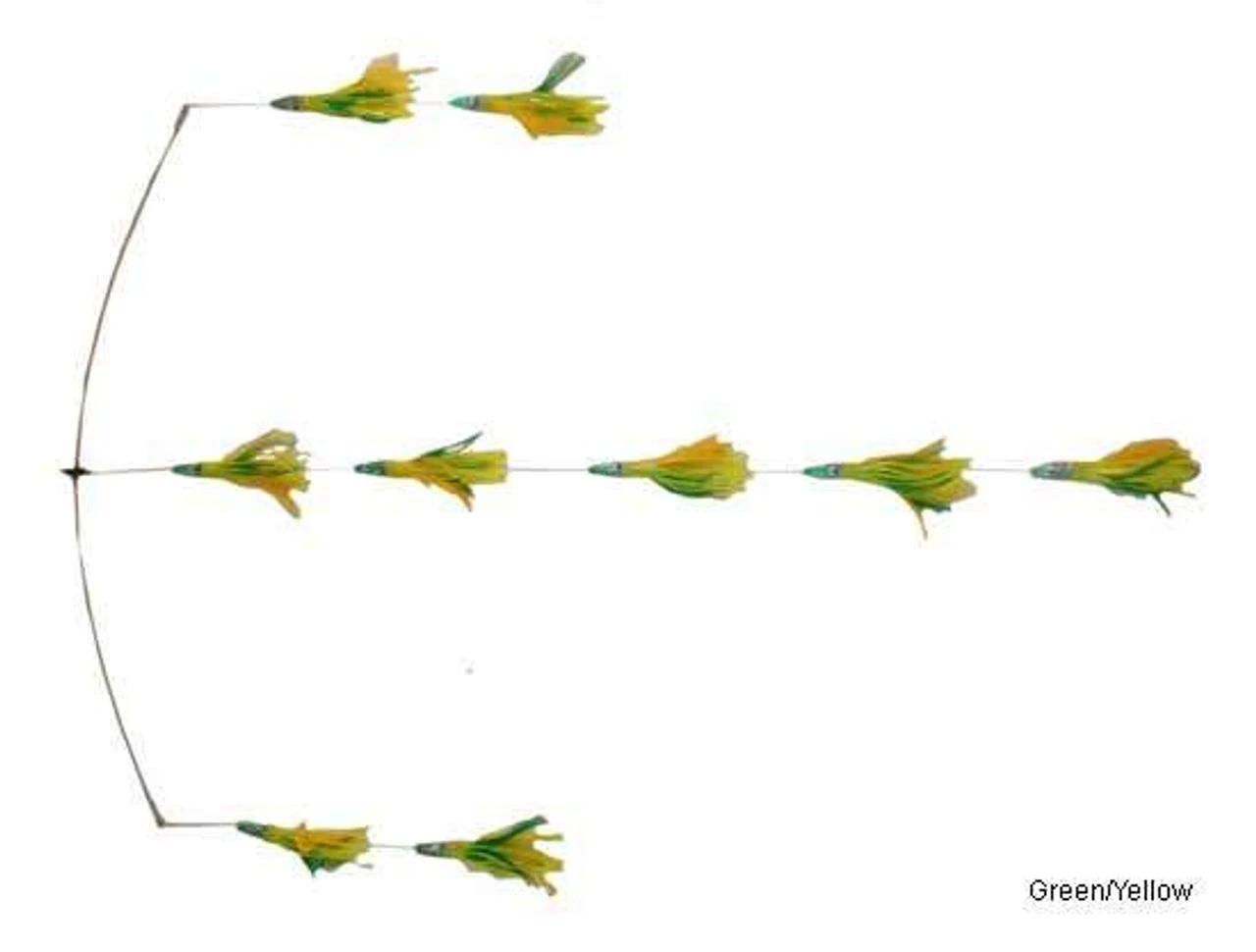 Sportfish Products 32in Spreader Bar With 9 - 6in Sport Feather - Image 2