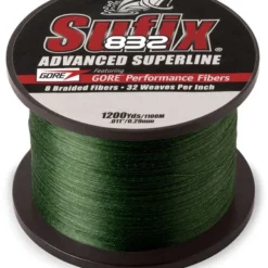 Sufix 832 Advanced Superline 660-380G Lo-Vis Green 80lb 1200yds