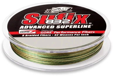 Sufix 832 Advanced Superline Camo 600 Yds