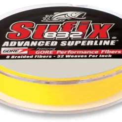 Sufix 832 Advanced Superline Hi-Vis Yellow 300 Yds