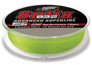 Sufix 832 Advanced Superline Neon Lime 150 Yds