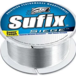 Sufix Siege Monofilament Fishing Line Clear