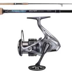 TackleDirect NASC3000HGFC/TDSS702M Silver Hook Spinning Combo