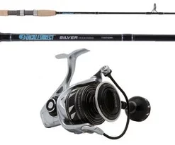 TackleDirect SLAIV3500DX/TDSS702MH Silver Hook Spinning Combo