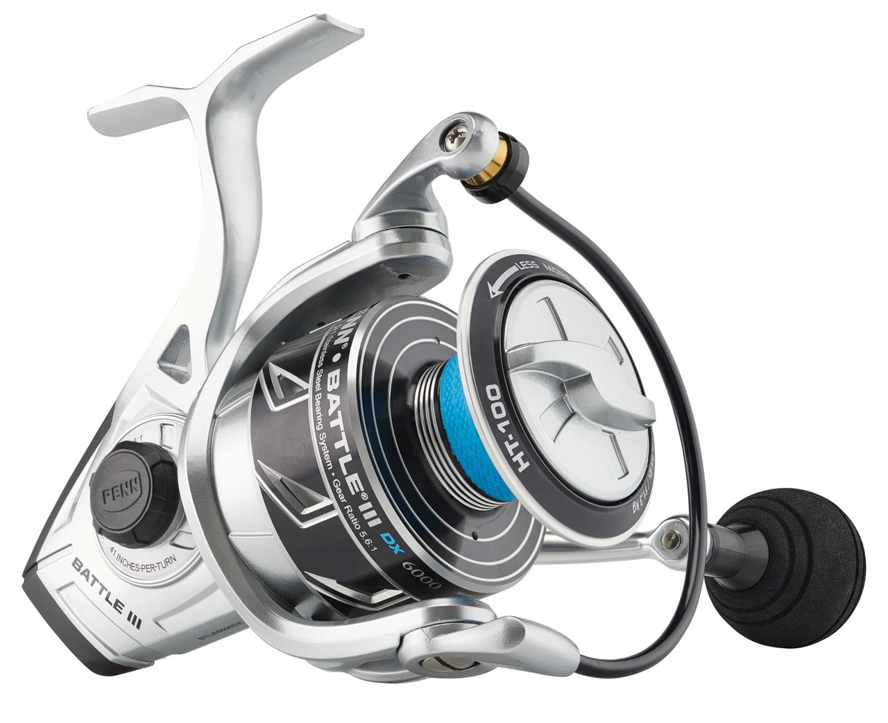 TackleDirect Silver Hook/Penn BTLIII6000DX Battle DX Spinning Combo - Image 3