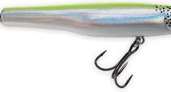Thundermist Lures Thundermist Shallow Dive American Smelt Crankbait - Silver/Chartreuse