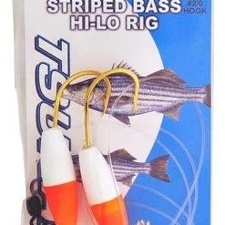 Tsunami Striped Bass Hi Lo Rig W/ Circle Hook