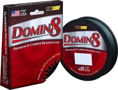 TUF-LINE DM30150GN DOMIN8 Braided Line - 30 Lb. - 150 Yd. - Green