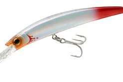 Yo-Zuri Crystal Minnow Deep Diver 3.5in HBGS Bleeding Ghost Shad
