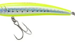Yo-Zuri F1162 Pins Minnow Floating Lure Chartreuse
