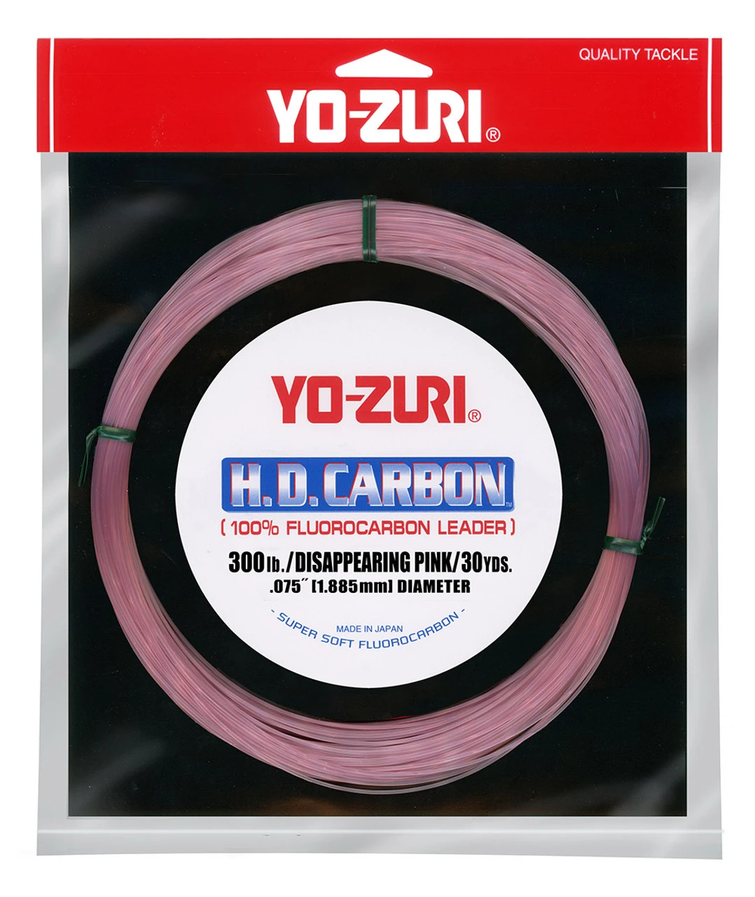 Yo-Zuri HD Fluorocarbon Leader 30yd Spools
