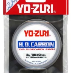 Yo-Zuri HD Fluorocarbon Leader 30yd Spools - Clear